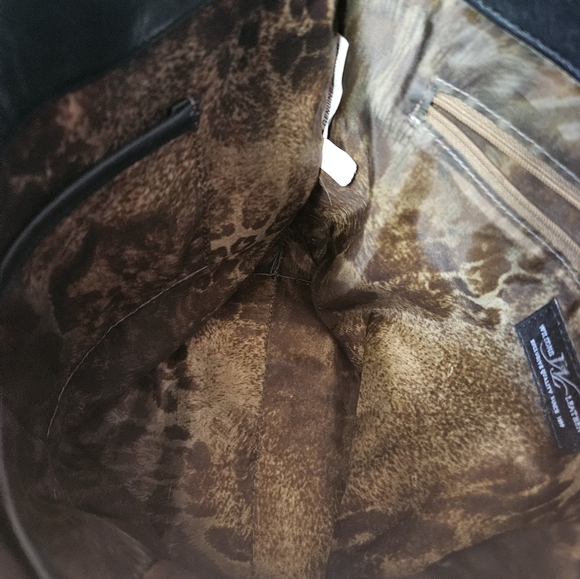 Black Wilson's Leather Studded Bag - Picture 6 of 10